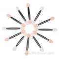 Mini Double Sided Sponge Eyeshadow Applicators Brush Use